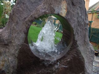 Gray Granite Fountain